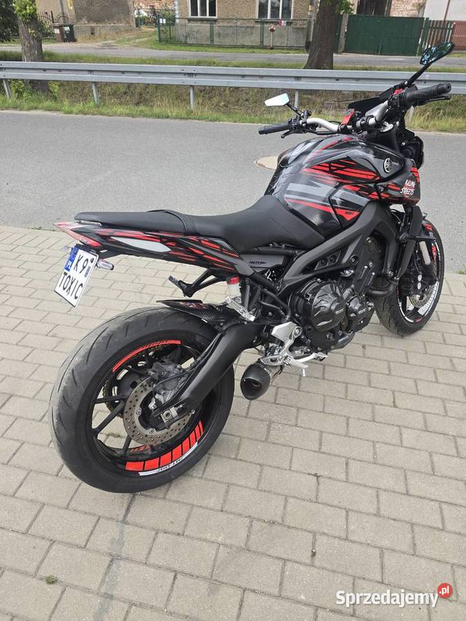 Yamaha MT09 2018 QS Nowe Opony S23 Napęd Nysa