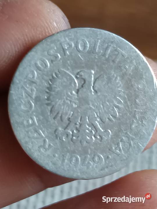 Sprzedam monete 50 groszy 1949 jjj lubelskie Chełm