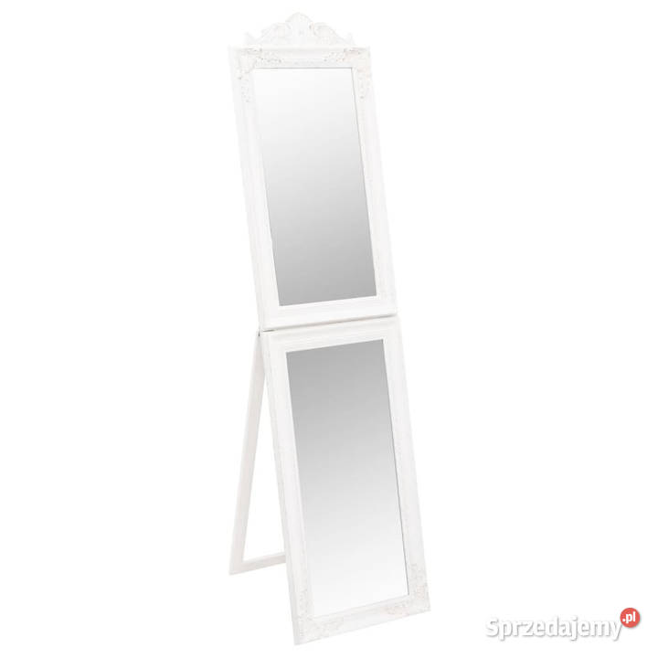 Lustro wolnostojące białe 45x180 WM351524 Lustra Warszawa sprzedam