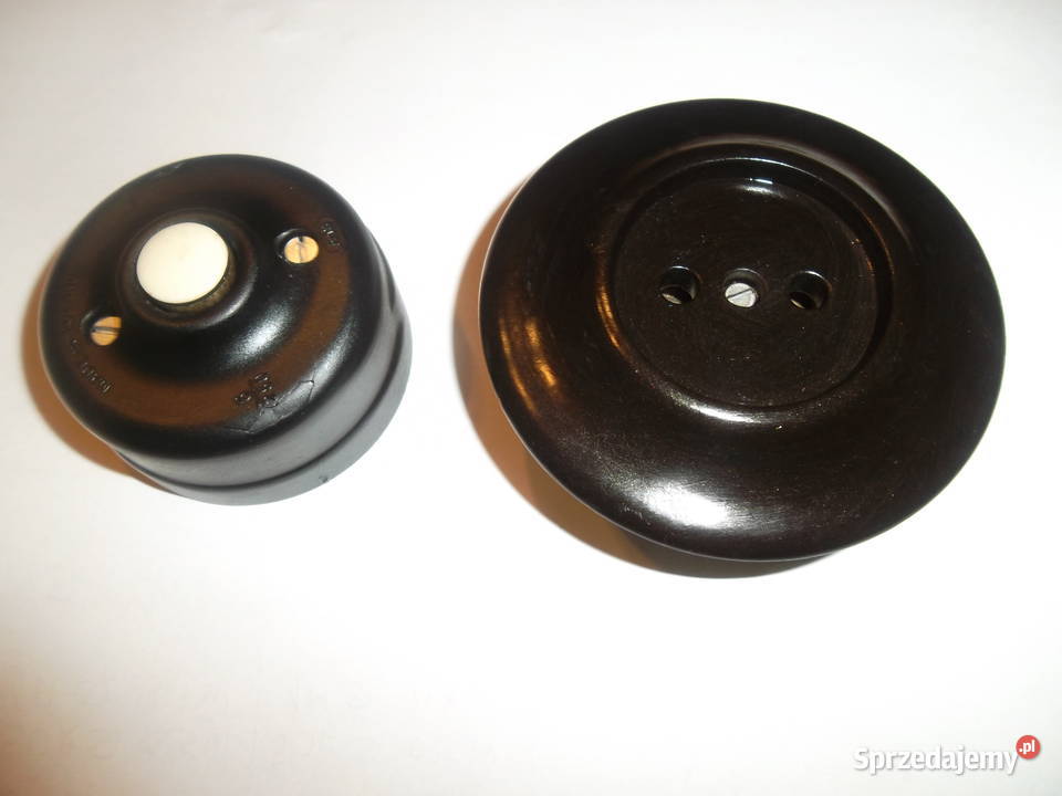 Stary bakelit wyłącznik schodowyloftróżne Wałbrzych