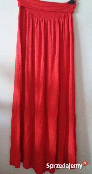 Spódnica maxi big size 3 kolory Włochy szary/srebrny Białystok