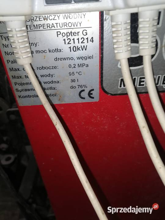 Piec pellet drewno węgiel Rakoczy Popter G