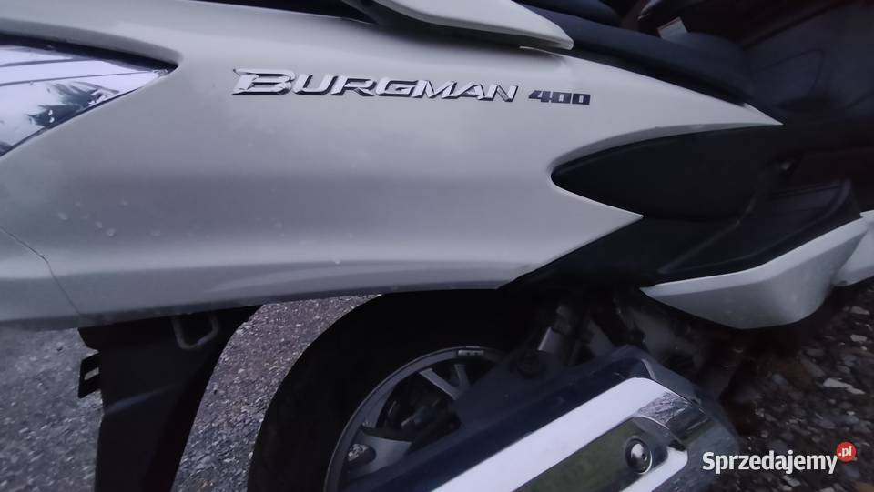 Suzuki Burgman 400 kufry sprzedam