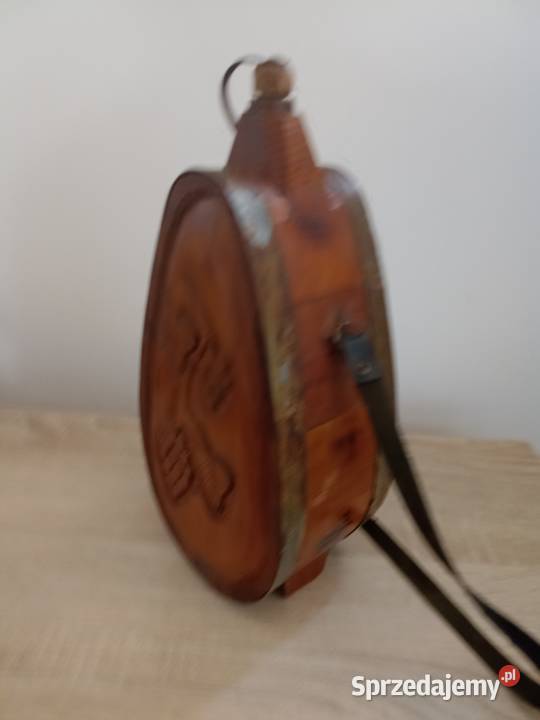 Stary drewniany bukłak na trunki warmińsko-mazurskie Ełk sprzedam