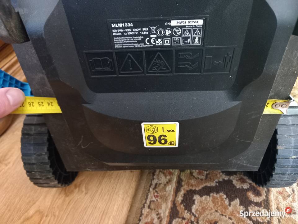 Kosiarka elektryczna MacAllister 1300 W 34 śląskie Jastrzębie-Zdrój