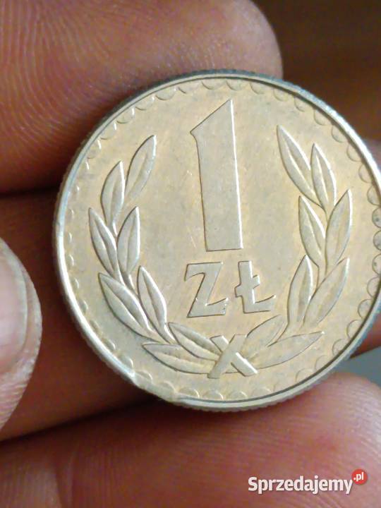 Sprzedam monetę 1 zloty 1988 odkrój blachy Chełm