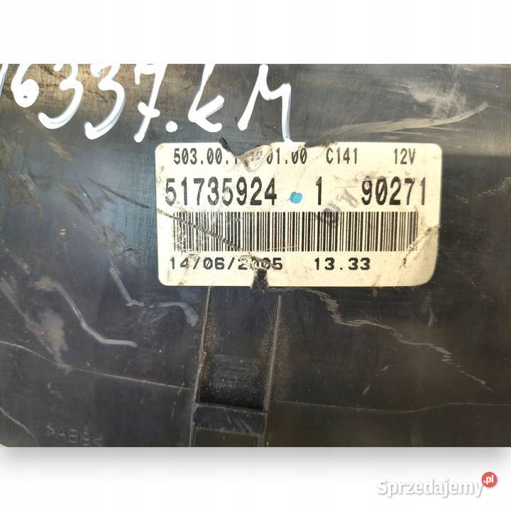 LICZNIK ZEGARY 51735924 Fiat Croma 19 24 JTD sprzedam