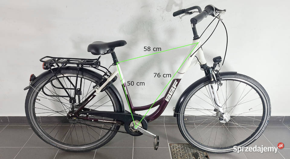 Rower Bbf damka damski alu aluminiowy miejski do Lublin sprzedam
