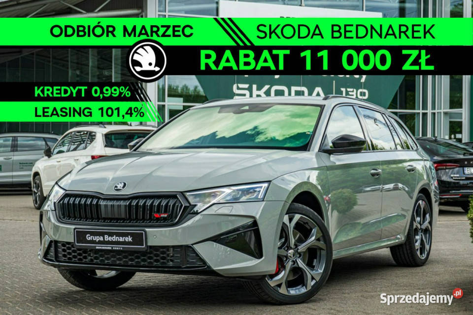 koda Octavia Combi RS 20 TSI 265 DSG Odbiór w Łódź