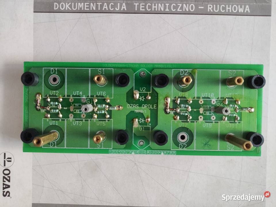Płytka wykonawcza blok mocy MA401 do OZAS Faltig sprzedam