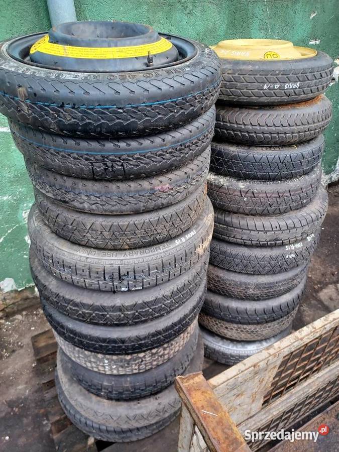 Koła dojazdowe dojazdówki zapasowe Motoryzacja Szymiszów-Osiedle