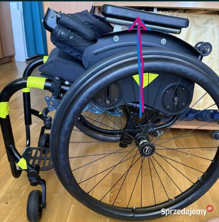 Ultralekki wózek inwalidzki Tilite z tytanu Warszawa