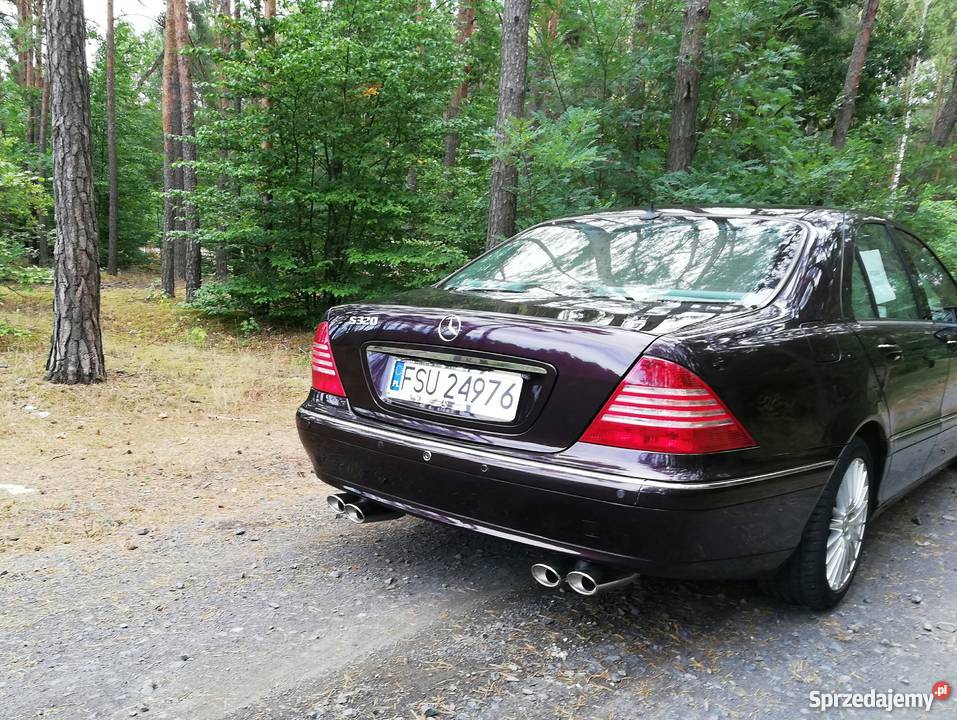 Mercedes S320 w220 zadbany okazja Rzepin