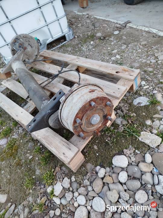 Oś hamowana Agregat Mixokret maszyna do wylewek