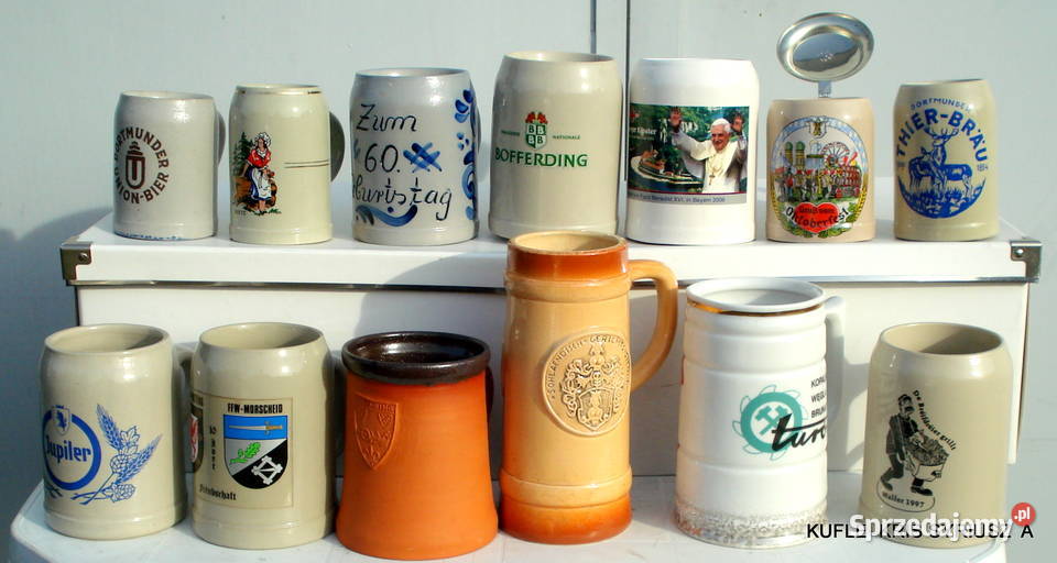 Kufle do piwa zestaw 13 sztuk Wrocław