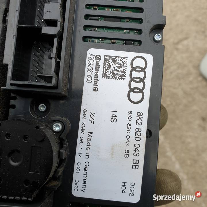 AUDI A5 8T PANEL NAWIEWU KLIMATYZACJI Pozostałe kujawsko-pomorskie Łochowice