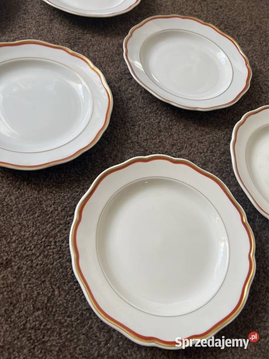 Talerze porcelanowe manufaktura królewska Miśnia sprzedam