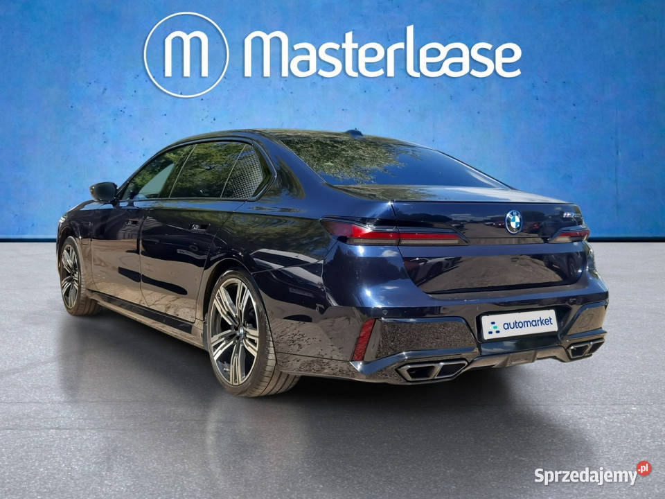 BMW M760 e PHEV xDrive sportaut z salonu łopatki zmiany biegów Warszawa
