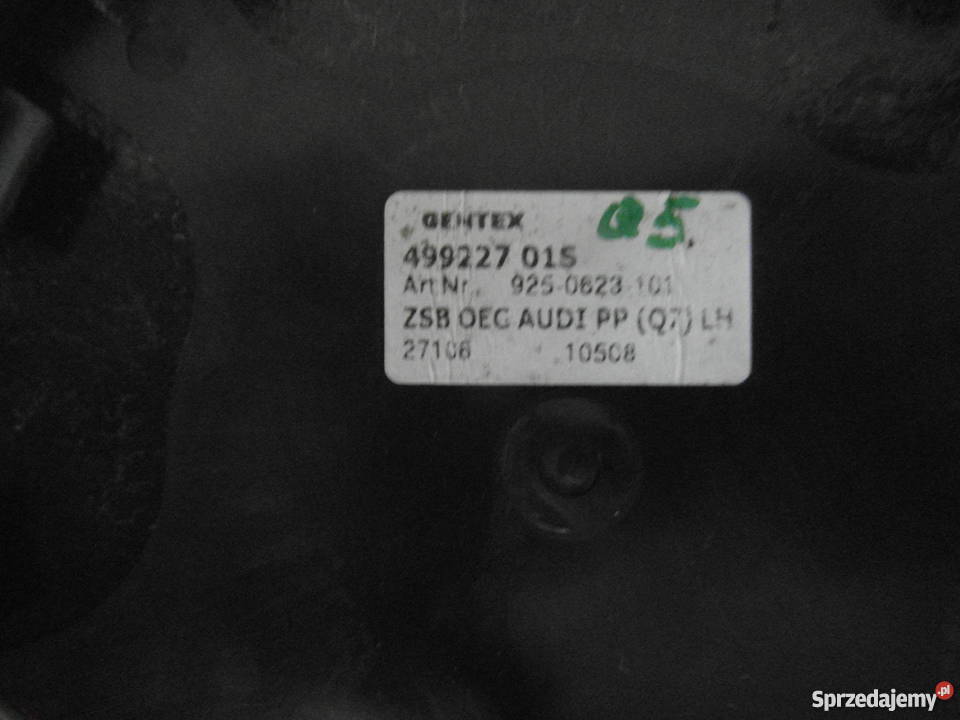 2 lusterko fotochrom Audi Q5 Q7 8R0857536N Szczecin