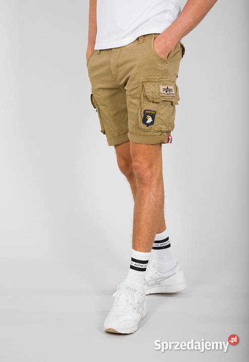 Alpha Industries szorty CREW PATCH 186209 różne mazowieckie Warszawa