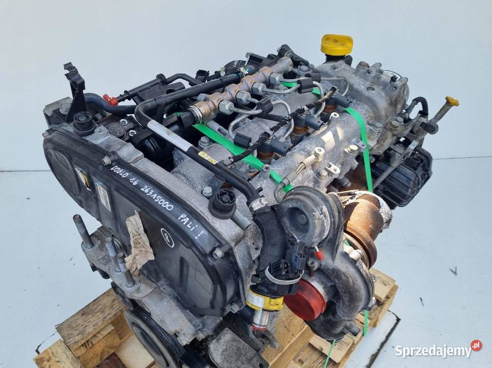 SILNIK KOMPLET Fiat Doblo II 16 JTD MJET osobowe Silniki kompletne Rudka
