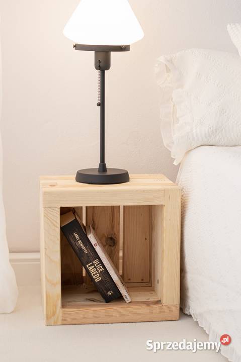 Donica drewniana KWADRATOWA ogrodowa donica na śląskie