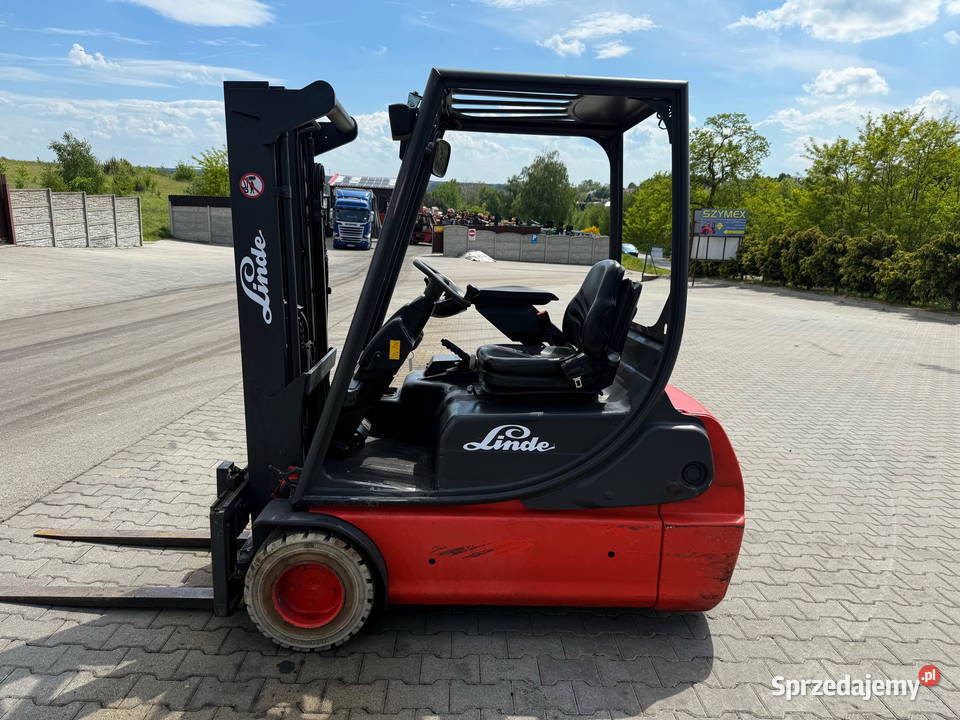 wózek widłowy elektryczny LINDE E18C02 1800 280m Działoszyn