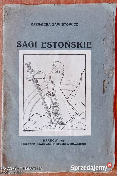 Sagi estońskie z rycinami edycja z 1929 roku