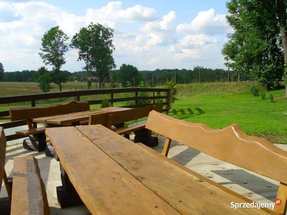 MEBLE OGRODOWE DĘBOWE Zielona Góra sprzedam
