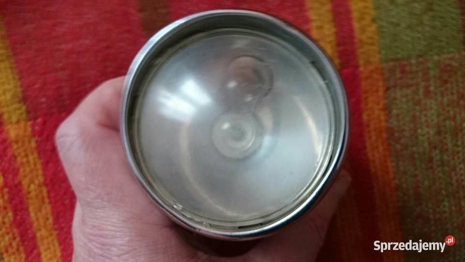 Stara niemiecka lampa rowerowa RADSONNE chrom Szczebrzeszyn