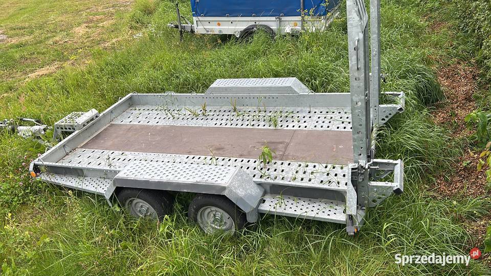 NA CZĘŚCI przyczepa kiper wywrotka trójstronna
