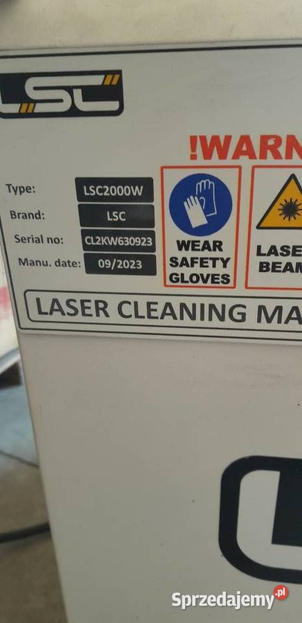Laser czyszczący 2000W LSC Maxphotonics Brzeg