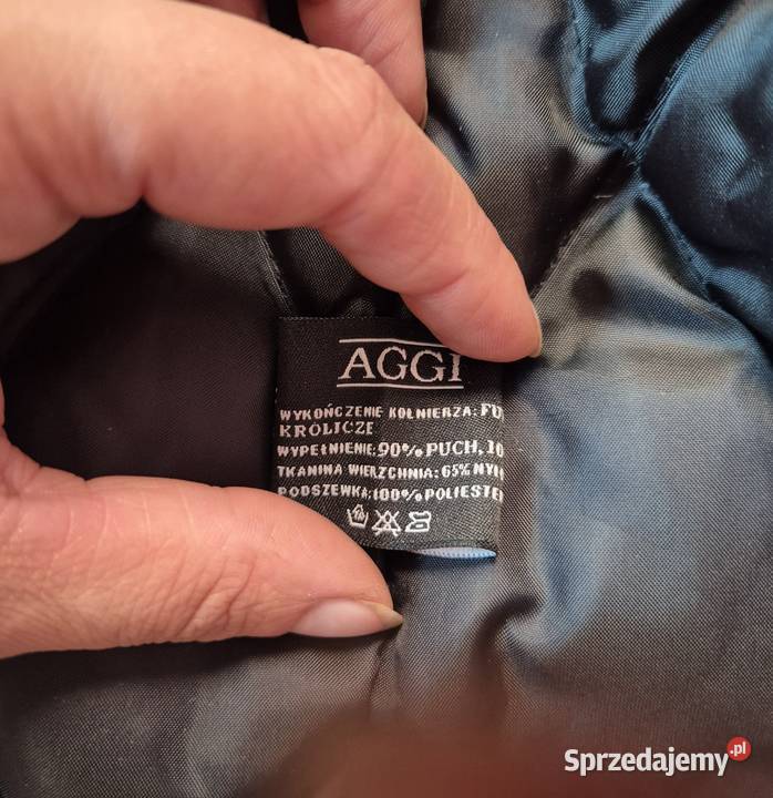 Kurtka jesienna damska z futrem królika małopolskie