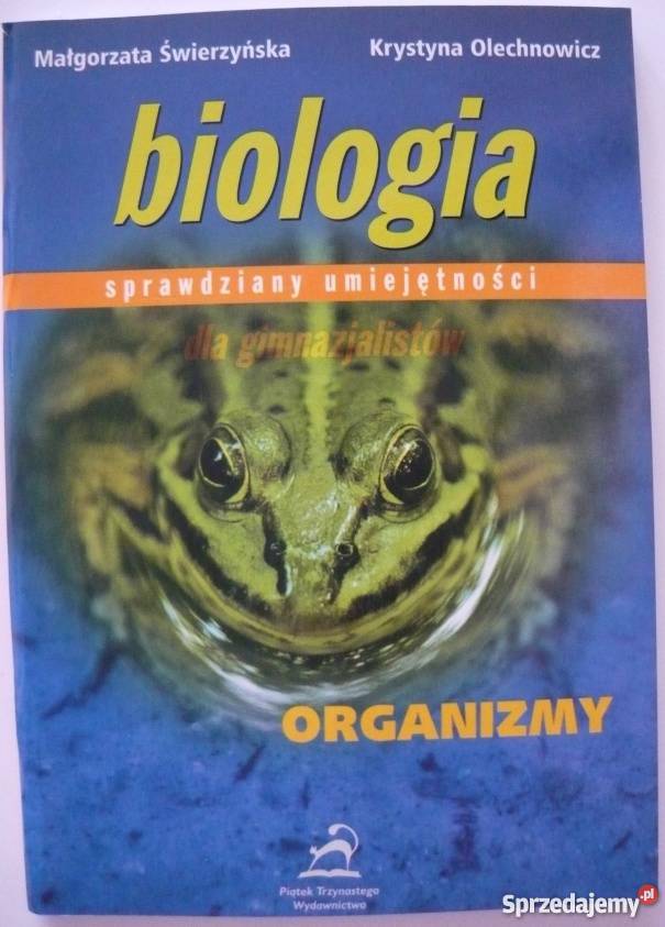 BIOLOGIA SPRAWDZIANY UMIEJĘTNOŚCI ORGANIZMY
