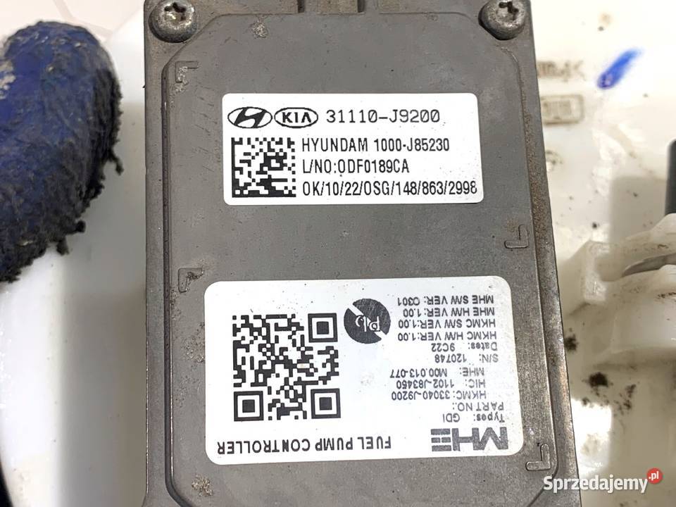 POMPA PALIWA HYUNDAI KONA 33040J9200 10 120 BAKU osobowe
