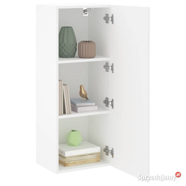 Ścienna szafka TV biała 405x30x102 WM836931 Warszawa