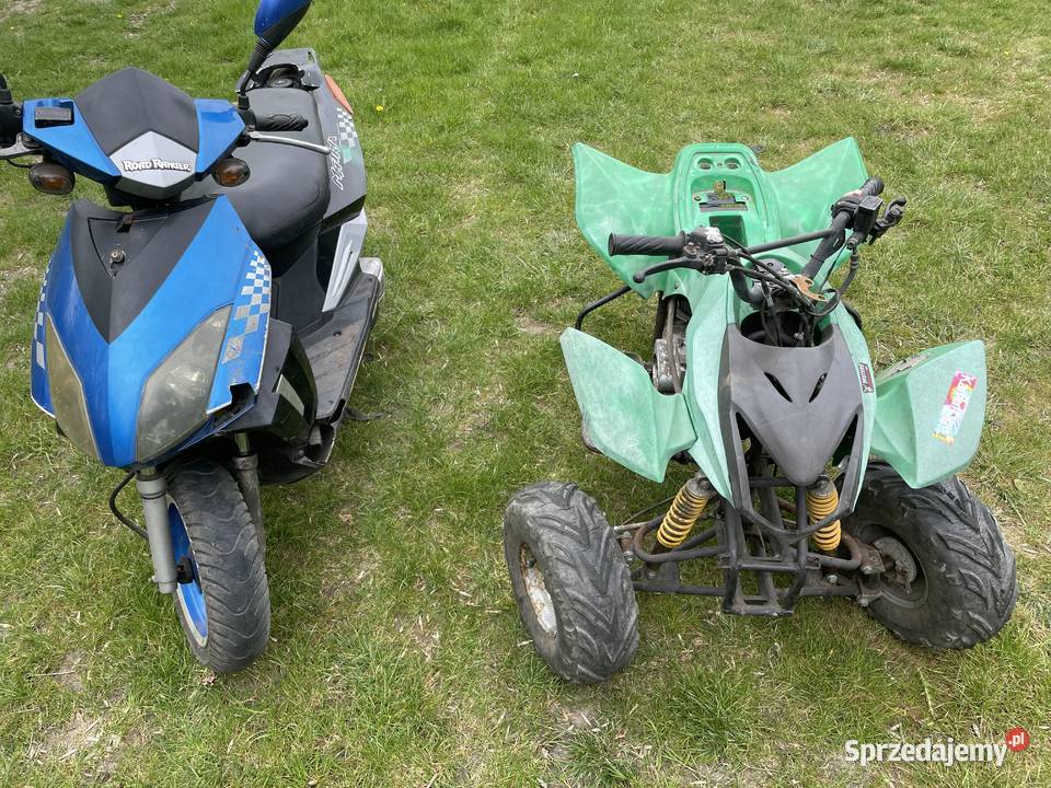 Quad 4t 125 i skuter 2t keeway matrix 50 Rychliki