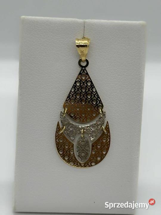 Złota zawieszka próby 585 070g złoto Zegarki i Biżuteria warmińsko-mazurskie Elbląg