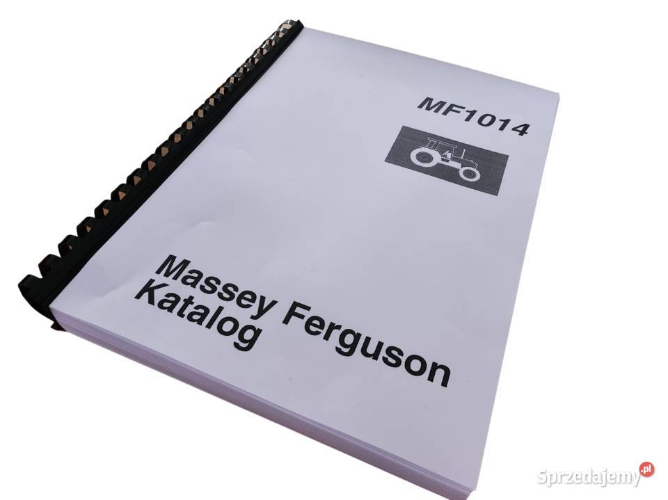 MASSEY FERGUSON 1014 katalog części Gdańsk