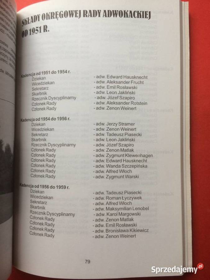 612 50 Lat Izby Adwokackiej W Szczecinie Antykwariat