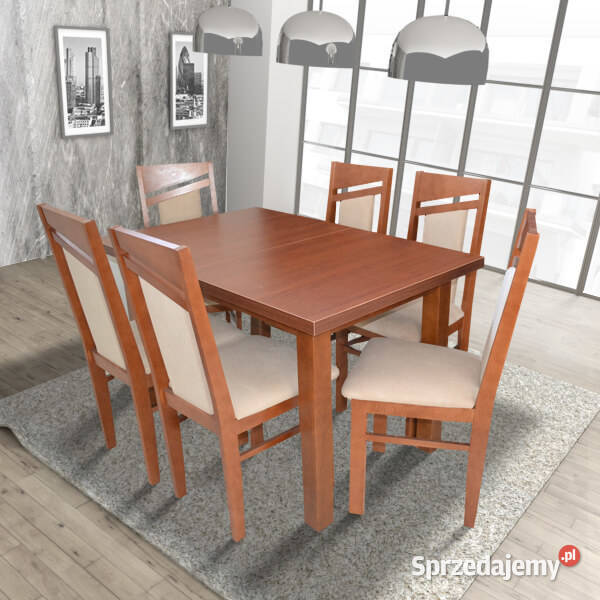 Stół Lite Drewno KWADRAT Stoły Gdańsk