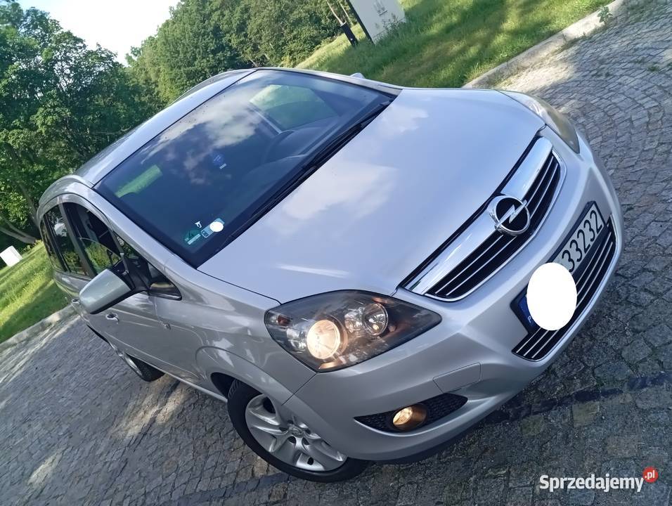 ŁADNA ZAFIRA LIFT 16 GAZ 1 WŁAŚĆ 7 OSÓB ZADBANA tempomat Zafira Gostynin sprzedam