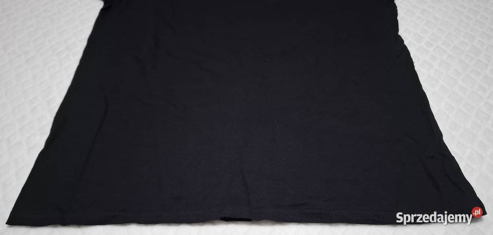 Koszulka krótki rękaw Tshirt czarna Amazon Sols Rozmiar XL Czeladź