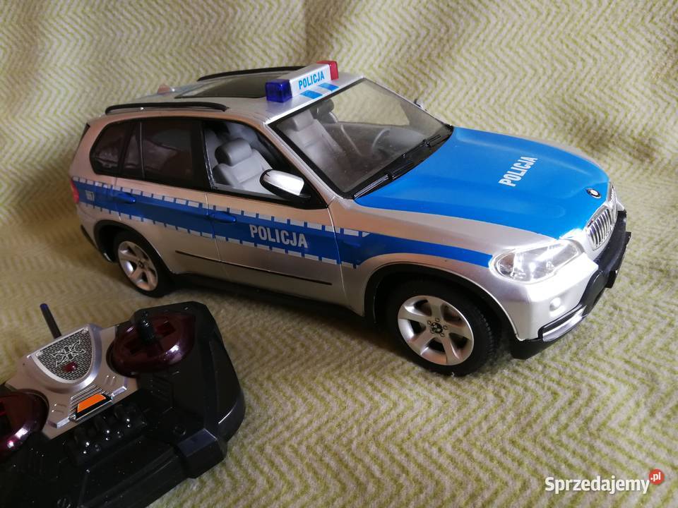 Samochód zdalnie sterowany BMW POLICJA 114 36 Szczecin