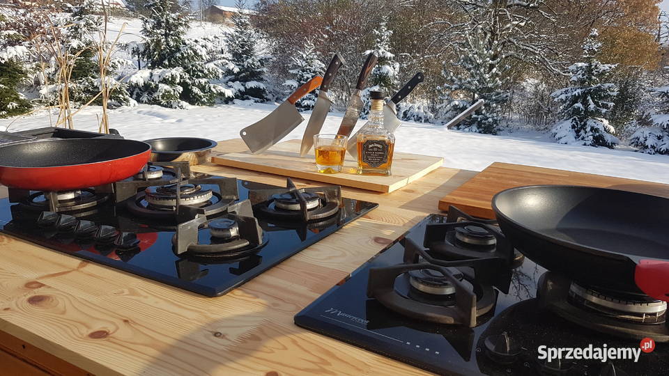 Wyspa kuchenna gastronomic kuchnia polowa płyta Wrocław