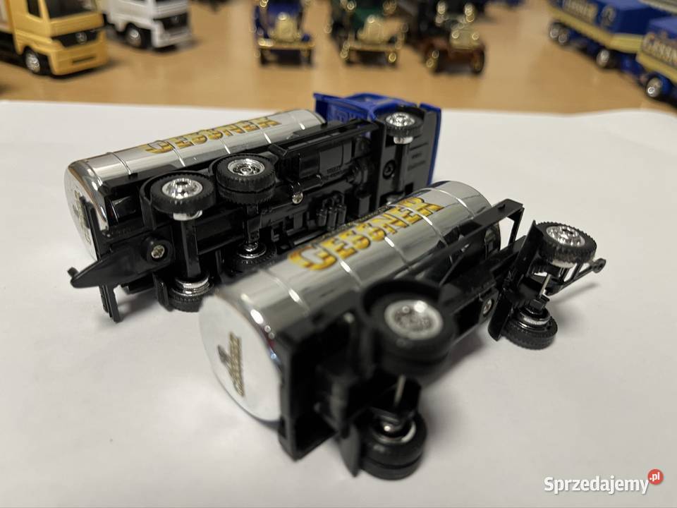 Kolekcjonerski model Mercedesa cysterna kujawsko-pomorskie