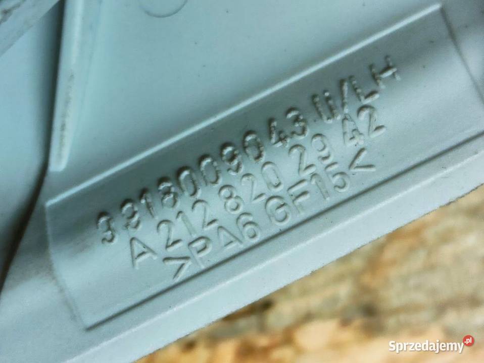 Prowadnica Mechanizm Rolety Bagażnika Mercedes Pleszew