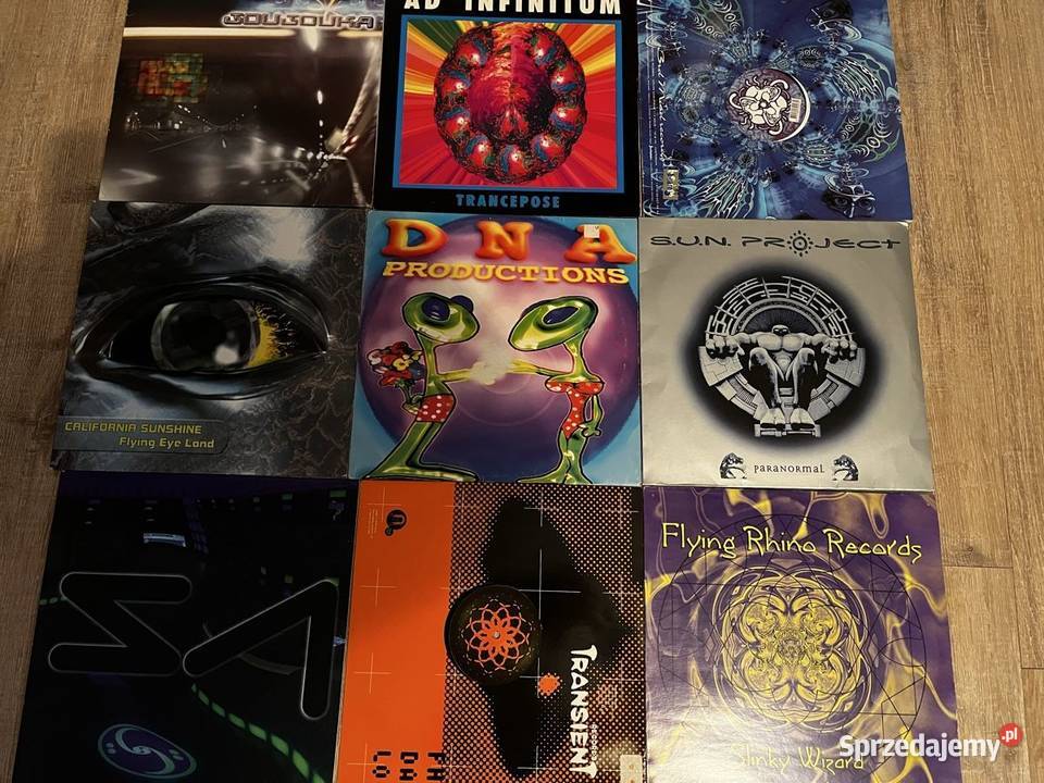 60 GOA PSYTRANCE vinyls Głogowa