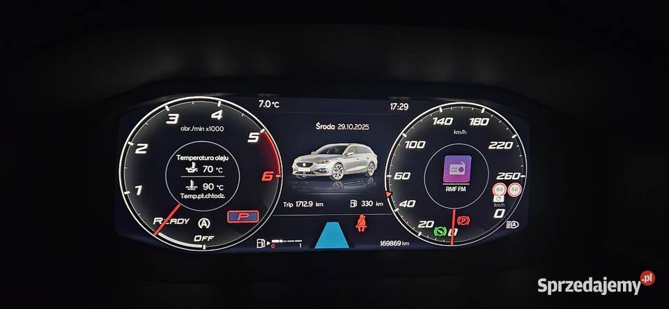 Seat Leon 20 TDI Xcellence SS DSG LED Rok produkcji 2020 Seat Radomyśl Wielki