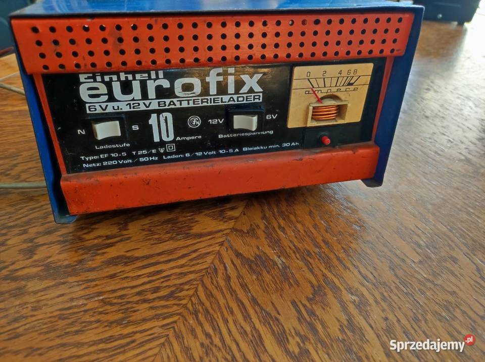 Prostownik EINHELL EUROFIX 6V 12V ładowarka prąd sprzedam
